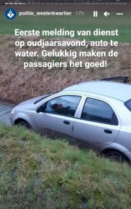 auto te water zuidhorn